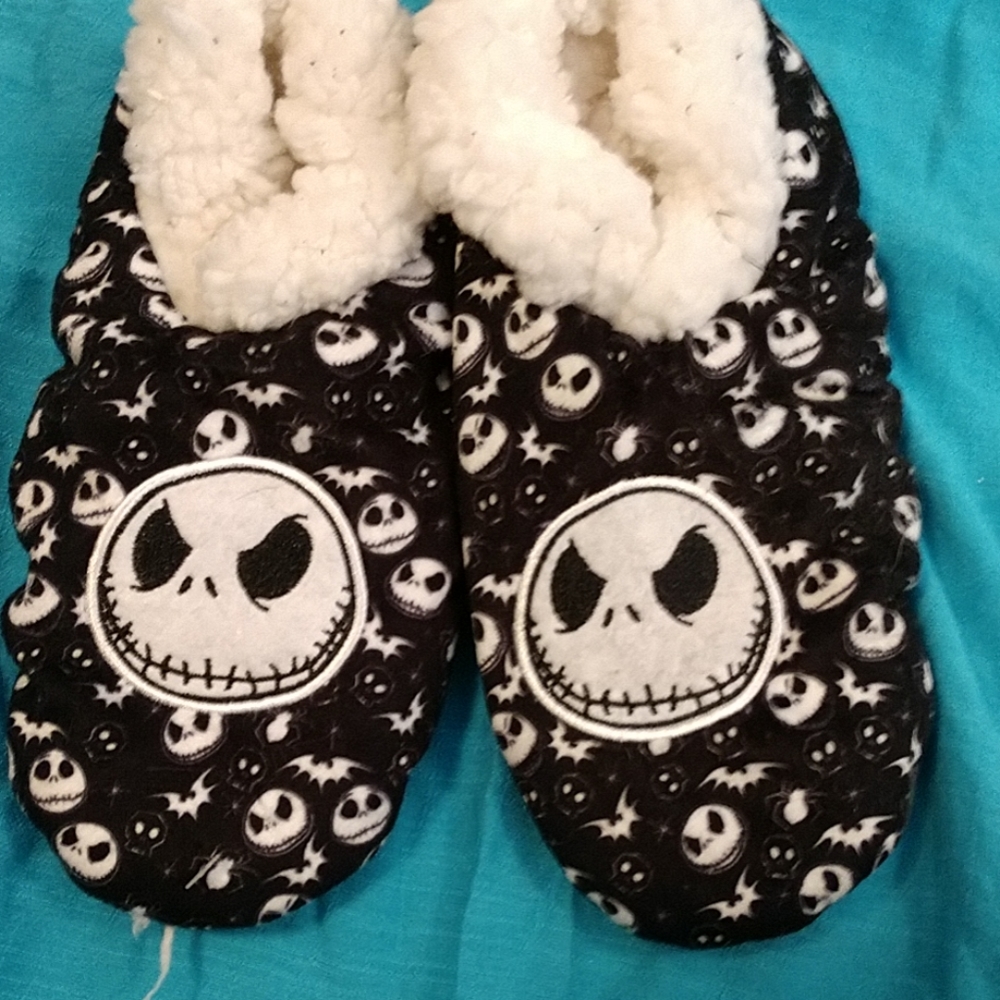 Jack the skeleton slippers